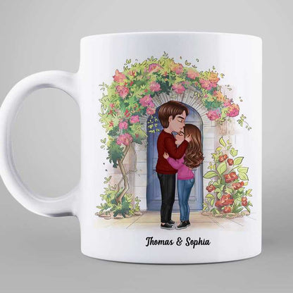 My Heart Is Where You Are Couple Gift Personalized Mug