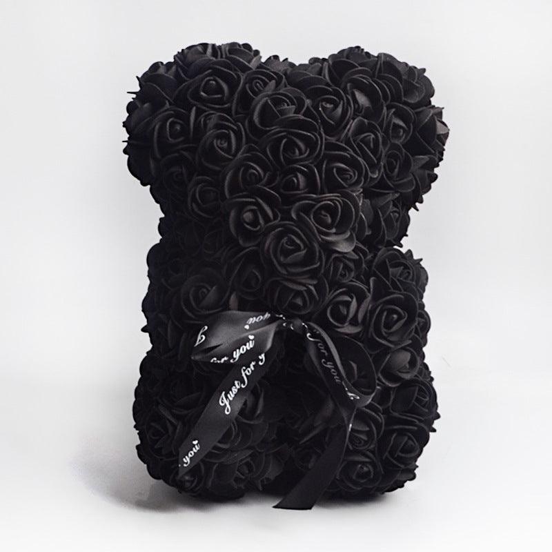 Valentine Foam Forever Rose Teddy Bear