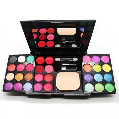 Makeup Box - 24 Eyeshadow, 8 Lipstick, 4 Blush, 3 Powder