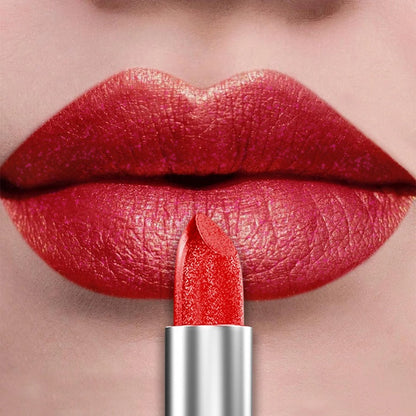 Kafurux Lipstick - Metallic Finish Long-Lasting Lip Color