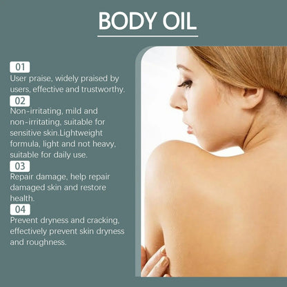 Body Skin Care Oil Hydrates & Moisturizes Skin | Nourishing Oil For Soft, Smooth Skin