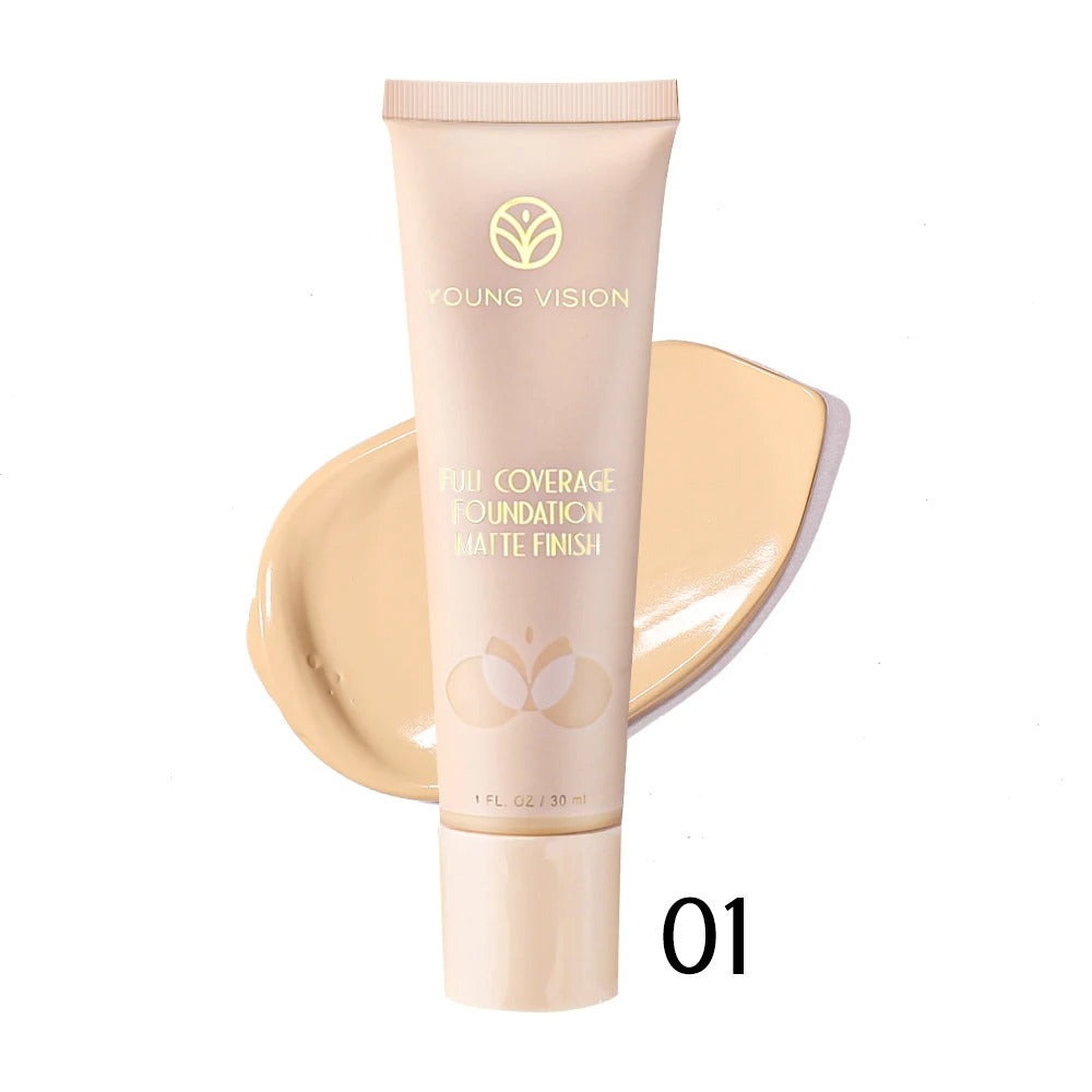 Young Vision Liquid Luminous Foundation | Full Coverage & Matte Finish