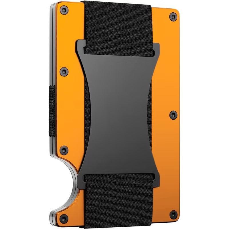 Carbon Fiber Wallet - Rfid Blocking Metal Card Holder