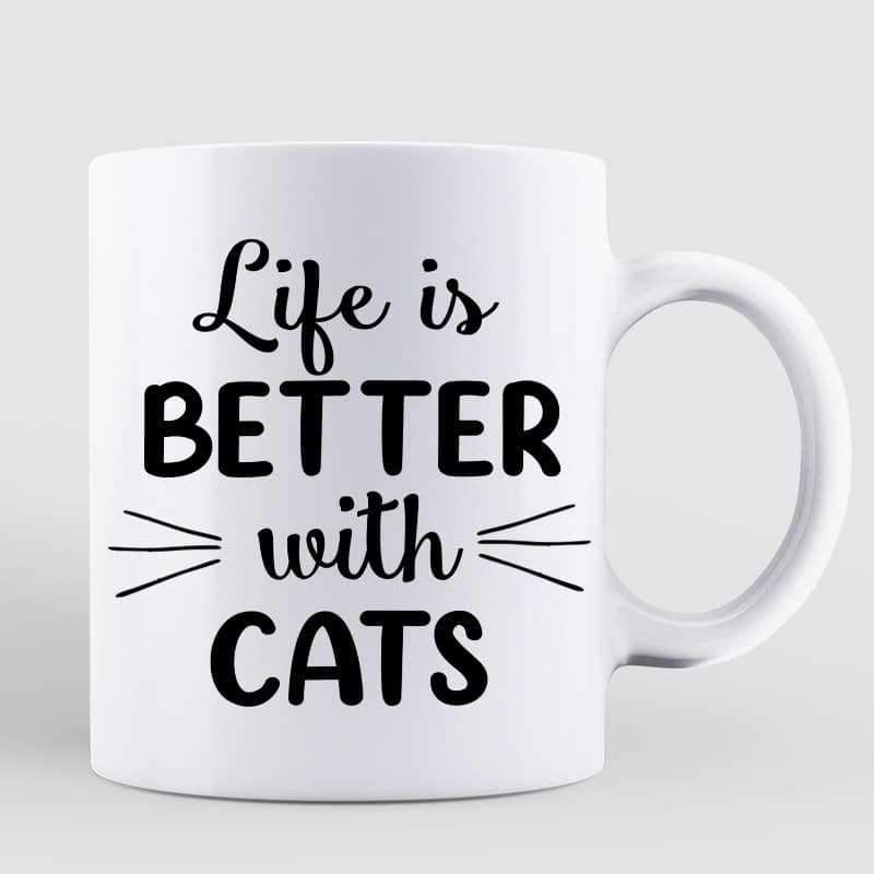 Cat Tower Personalized Mug