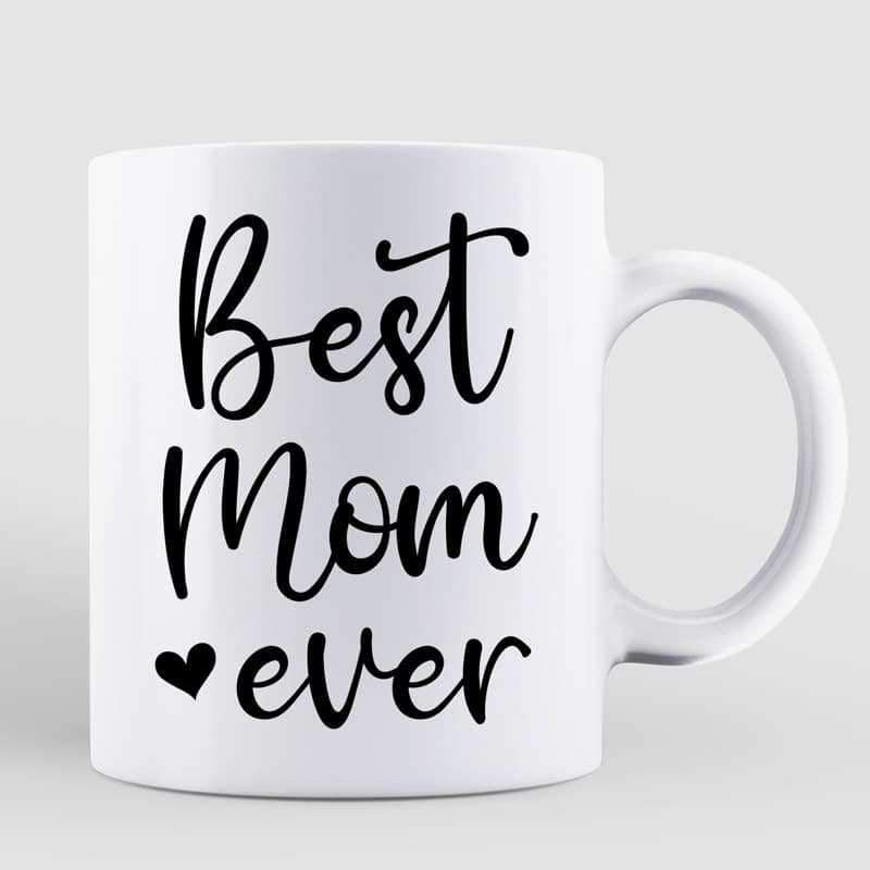 Mother's Day Mom Holding Her Kids Personalized Coffee Mug