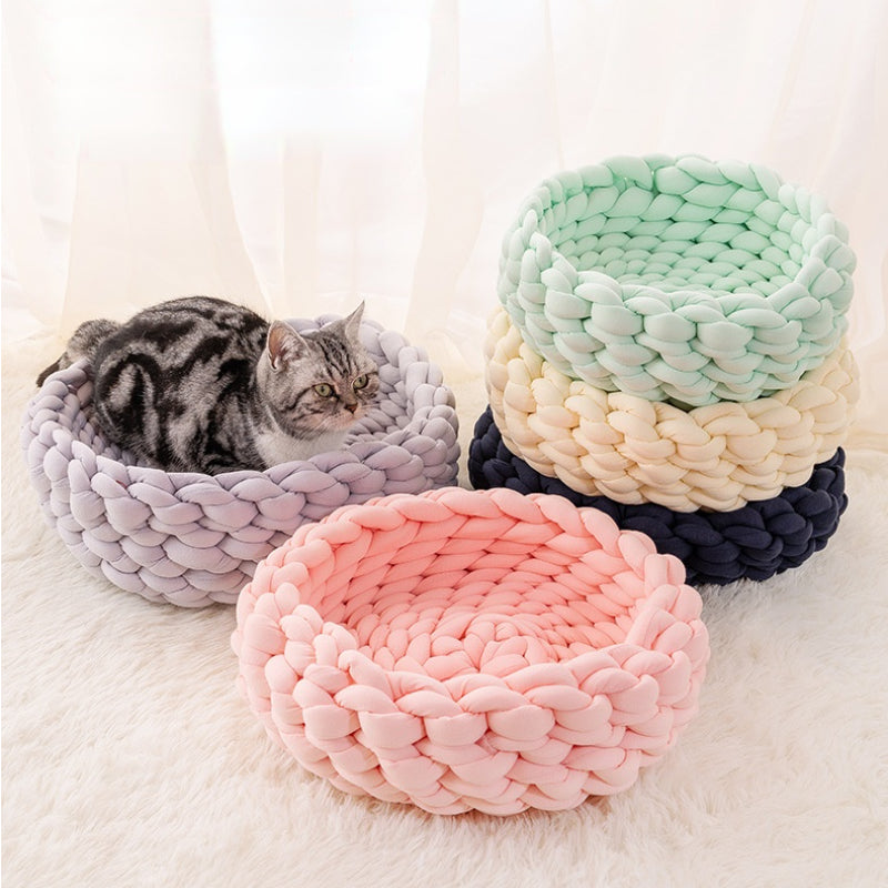 Soft Cotton Pet Bed