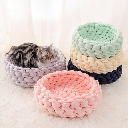Soft Cotton Pet Bed