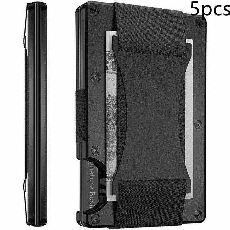 Carbon Fiber Wallet - Rfid Blocking Metal Card Holder