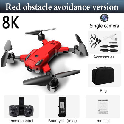 Drone Aerial Photography Of Automatic Obstacle Avoidance Uav