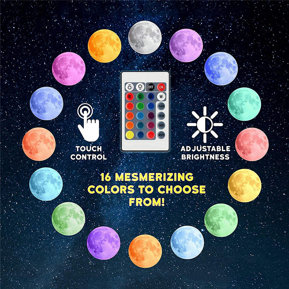Enhance Your Nights With Led Moon Lamp
