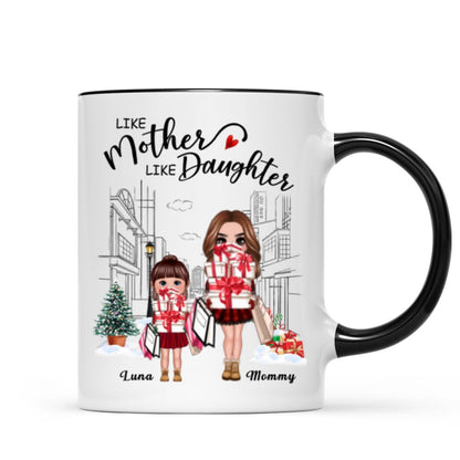Like Mother Like Daughter Go Shopping Personalized Mug