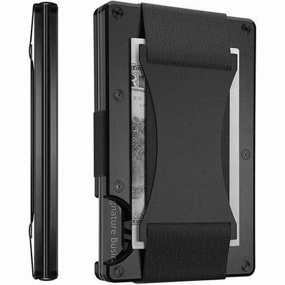 Carbon Fiber Wallet - Rfid Blocking Metal Card Holder