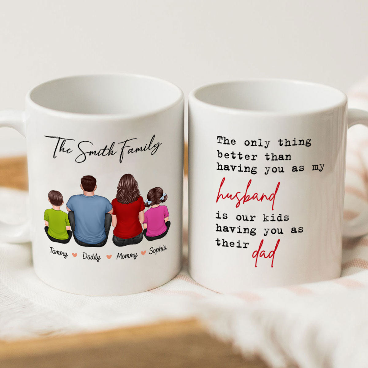 The Only Thing Better Than Having You As My Husband, Father's Day Gift For Him, Personalized Mug