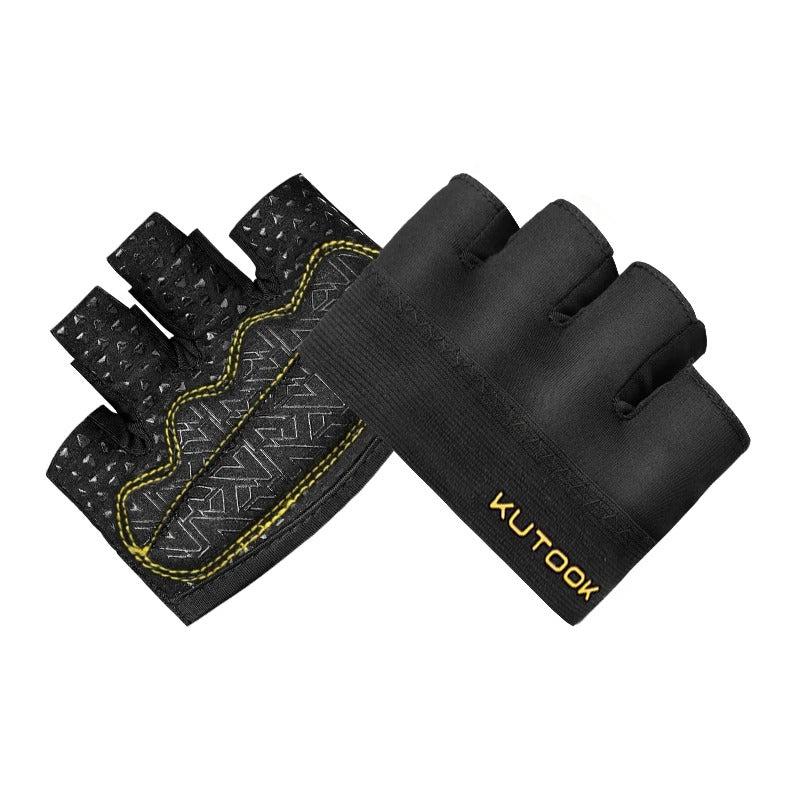 Gripforce Gym Gloves - Breathable Anti-Slip Fitness Gloves For Weightlifting, Yoga, & Cycling