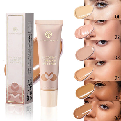 Young Vision Liquid Luminous Foundation | Full Coverage & Matte Finish