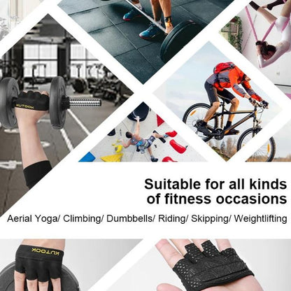 Gripforce Gym Gloves - Breathable Anti-Slip Fitness Gloves For Weightlifting, Yoga, & Cycling