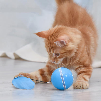 LED Laser Rolling Ball Interactive Electronic Cat Toy