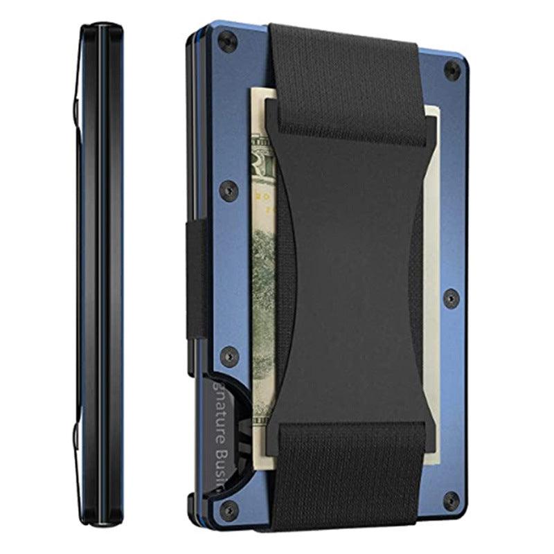 Carbon Fiber Wallet - Rfid Blocking Metal Card Holder