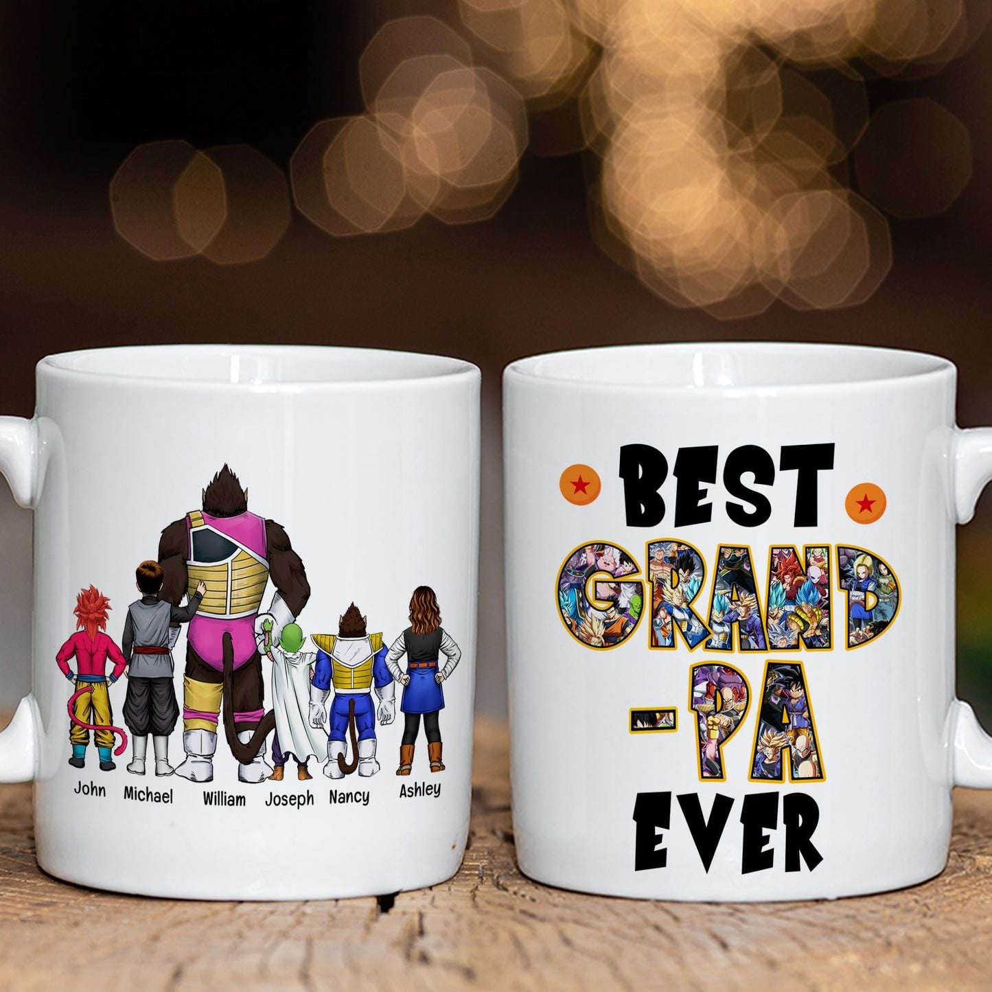 Personalized Gifts For Father Coffee Mug Best Dad Ever 01QHQN200324HH