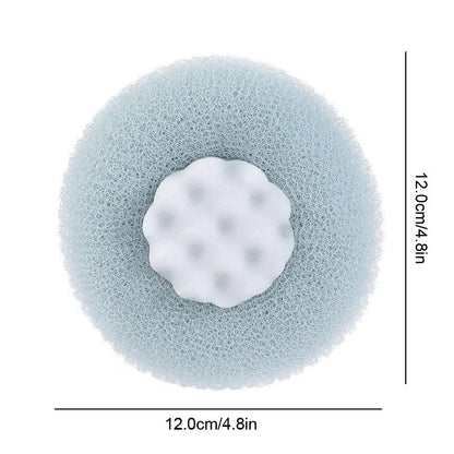 Soft Loofah Sponge With Suction Cup Exfoliating Bath Sponge For Shower