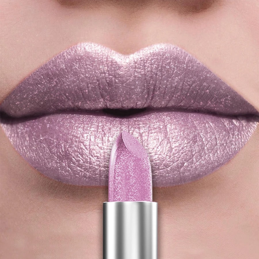 Kafurux Lipstick - Metallic Finish Long-Lasting Lip Color