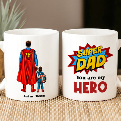 Dad 04HUDT170423TM Personalized White Mug