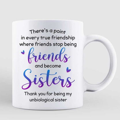 Doll Girls Besties Sisters Sitting Standing Personalized Mug