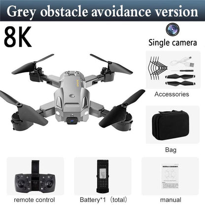 Drone Aerial Photography Of Automatic Obstacle Avoidance Uav