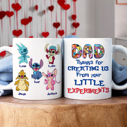 Personalized Gifts For Mom Coffee Mug Thanks For Creating Us 01htpu070324