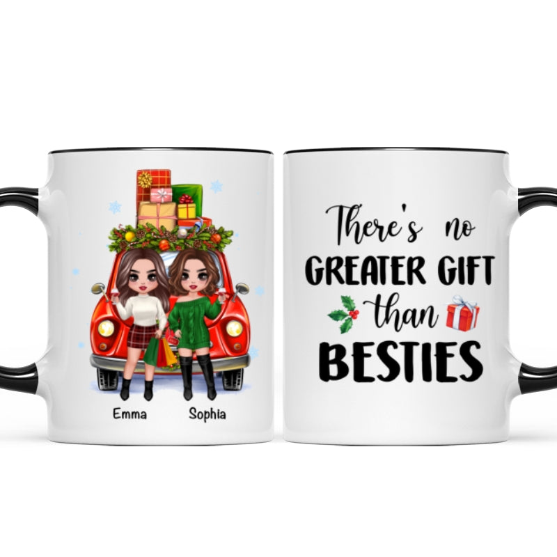 Christmas Gift Car Best Friends Sisters Personalized Mug