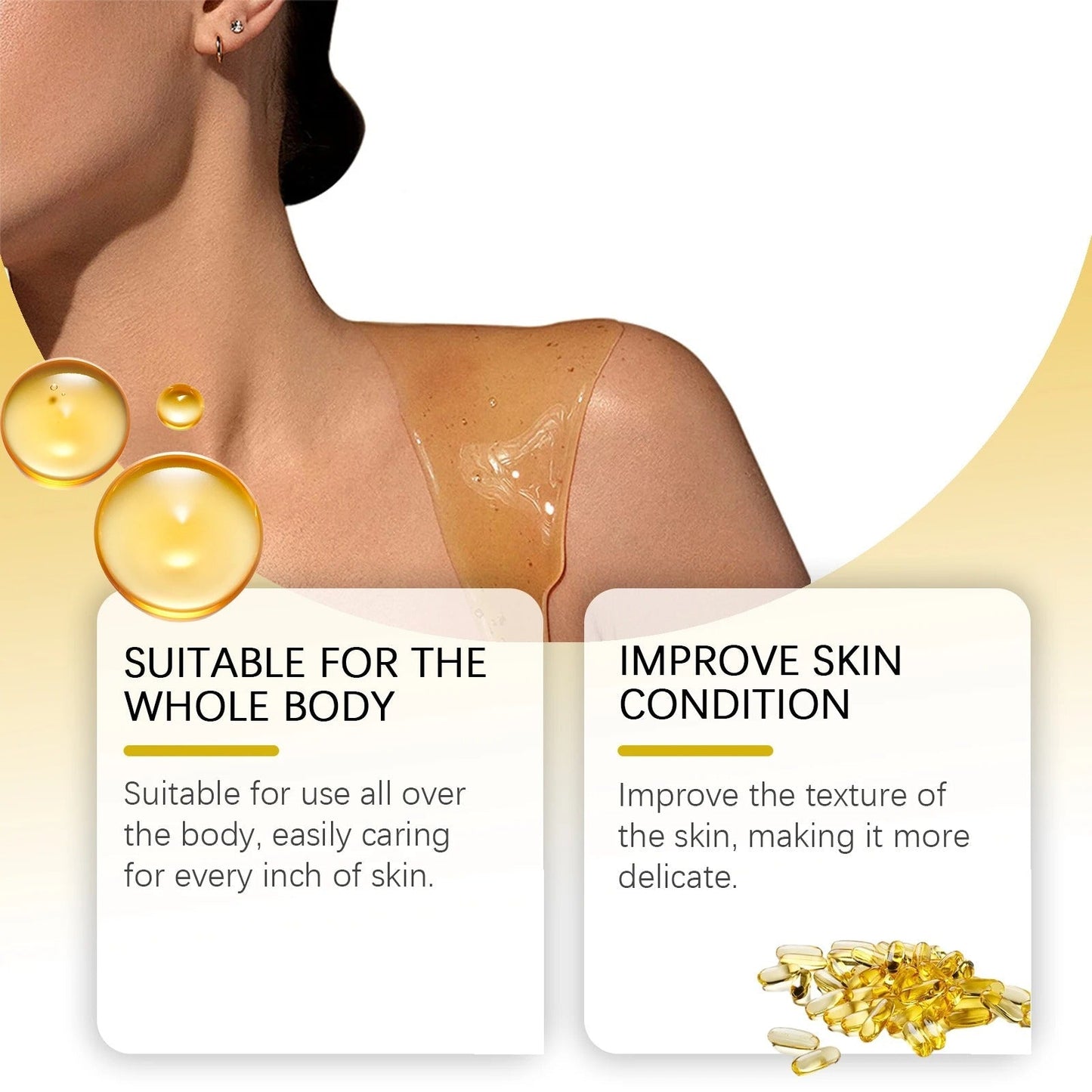 Luxurious Vitamin E Body Oil Deep Moisturizing Oil For Soft & Smooth Skin