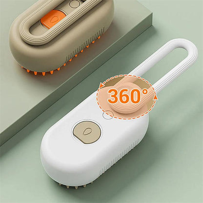 Cat Steam Brush For Massage Pet Grooming Comb
