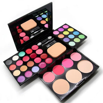 Makeup Box - 24 Eyeshadow, 8 Lipstick, 4 Blush, 3 Powder