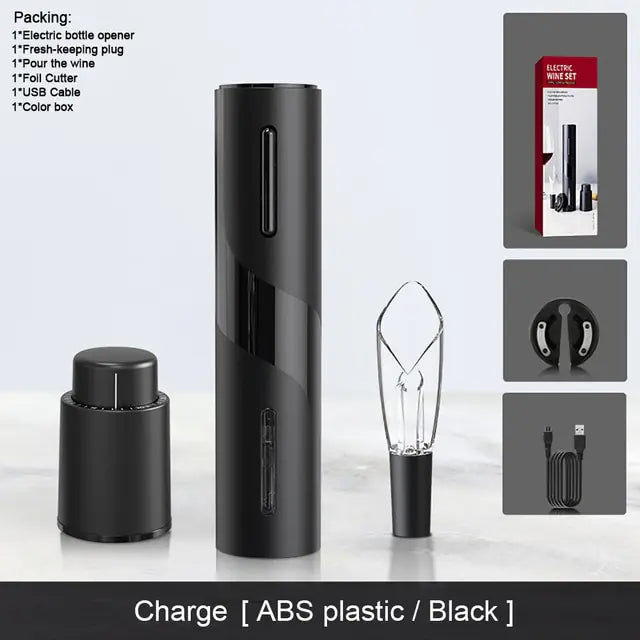 One-Click Electric Wine Bottle Opener
