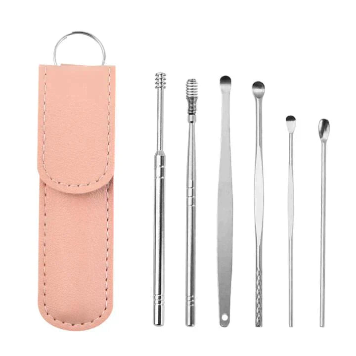Spring Earwax Cleaner Tool Set