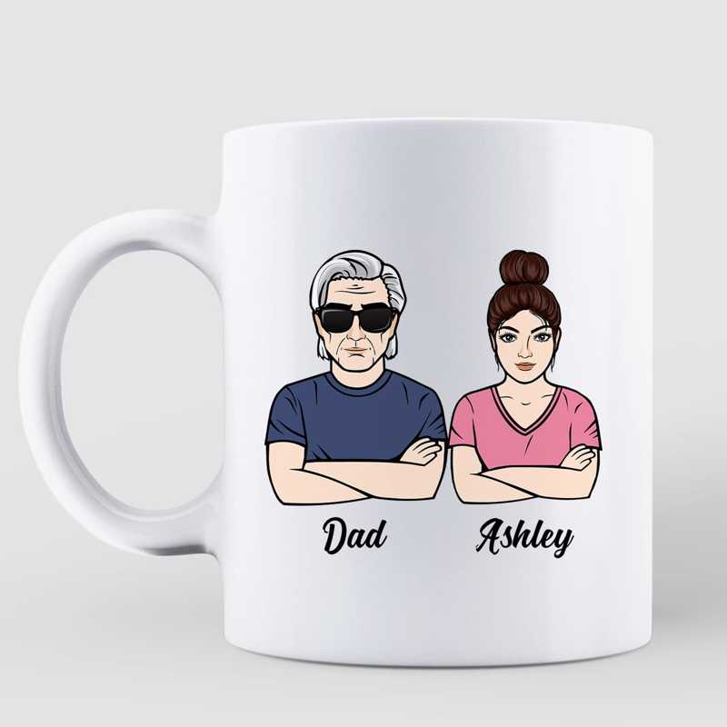Happy Father's Day Step Dad Funny Personalized Mug