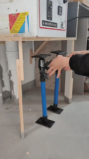 Wood Working Adjustable Non-Slip Telescopic Support