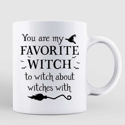 Pretty Witches Best Friends Personalized Mug