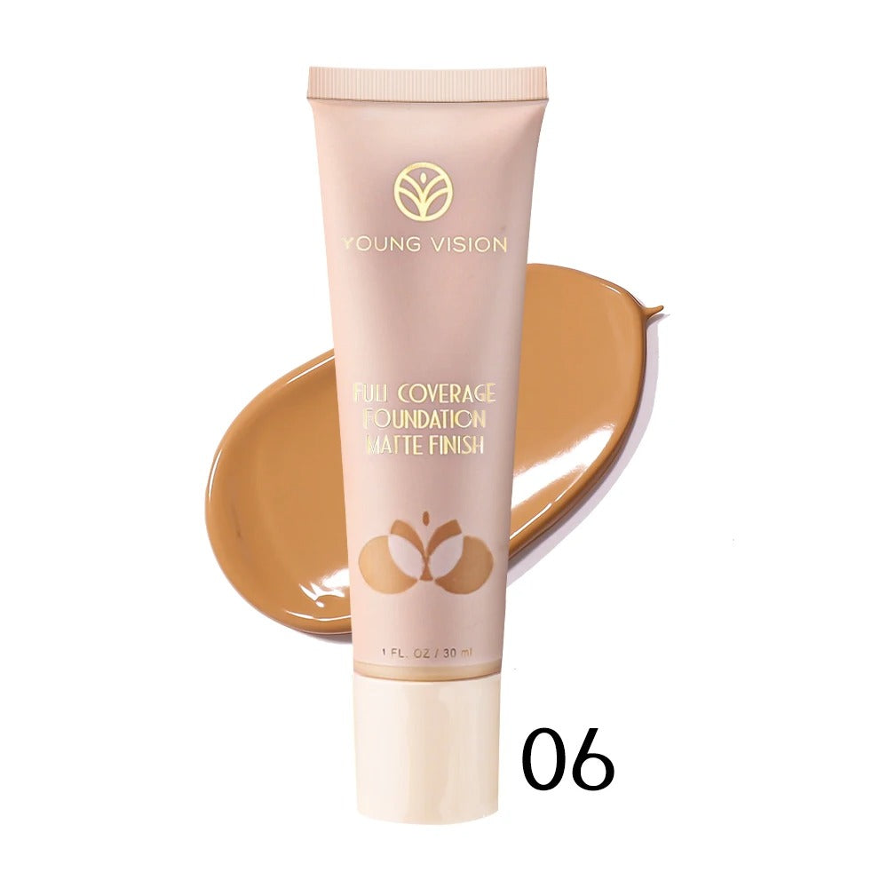 Young Vision Liquid Luminous Foundation | Full Coverage & Matte Finish