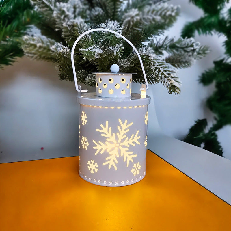 Nordic Style Led Lanterns And Electronic Candles: Creative Holiday Decorations With Wind Lights