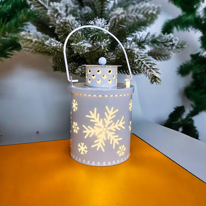 Nordic Style Led Lanterns And Electronic Candles: Creative Holiday Decorations With Wind Lights