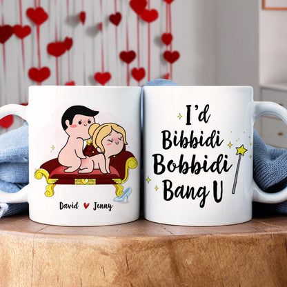 Funny Couple Personalized Mug 07HUHN030323HH