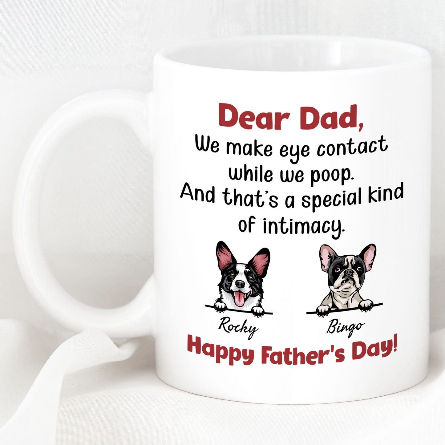 A Special Kind Of Intimacy Personalized Custom Dog Mug C281