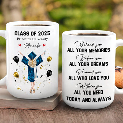 Before You All Your Dreams Graduation Mug Personalized Gift TH10 892363
