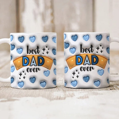 Best Dad Ever Father's Day 3DInflated Mug DM01 890913