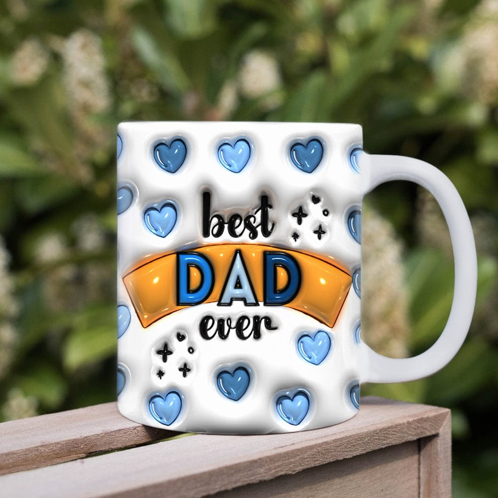 Best Dad Ever Father's Day 3DInflated Mug DM01 890913