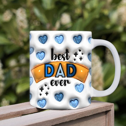 Best Dad Ever Father's Day 3DInflated Mug DM01 890913