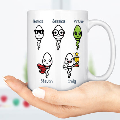 Came From Your Balls Personalized Custom Father's Day Birthday Mug C340 890773