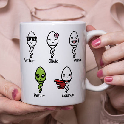 Chillin' In Dad Balls Personalized Custom Father's Day Mug DA199 890483
