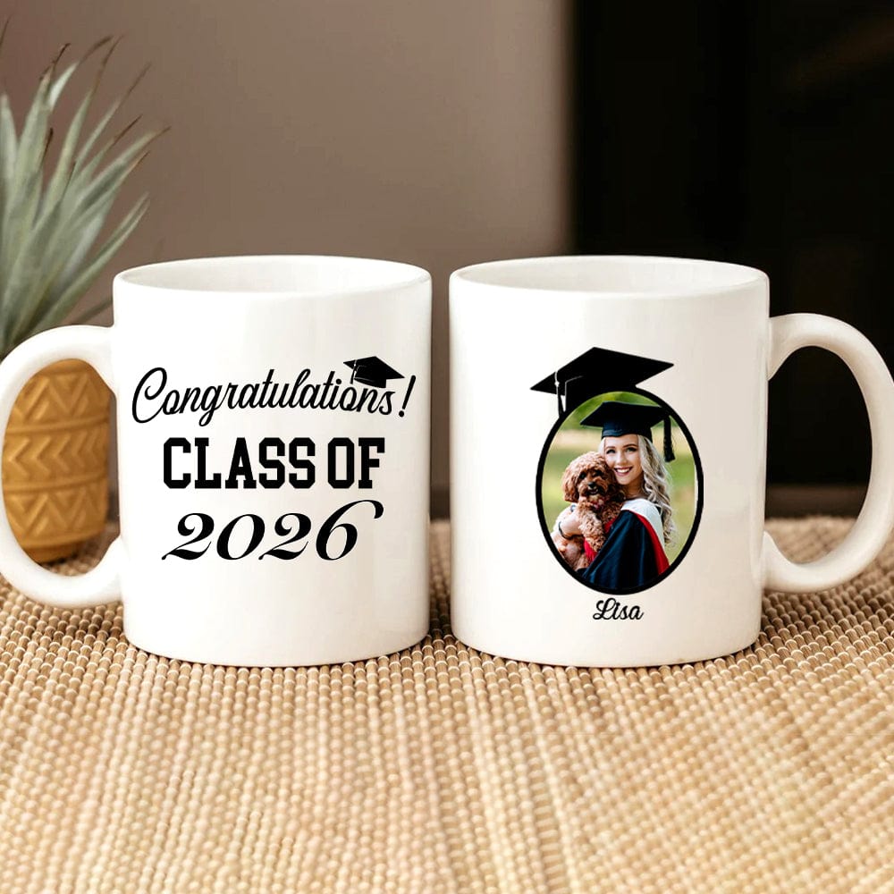 Congratulations Class Of 2024 Gift Personalized Photo Mug 890825